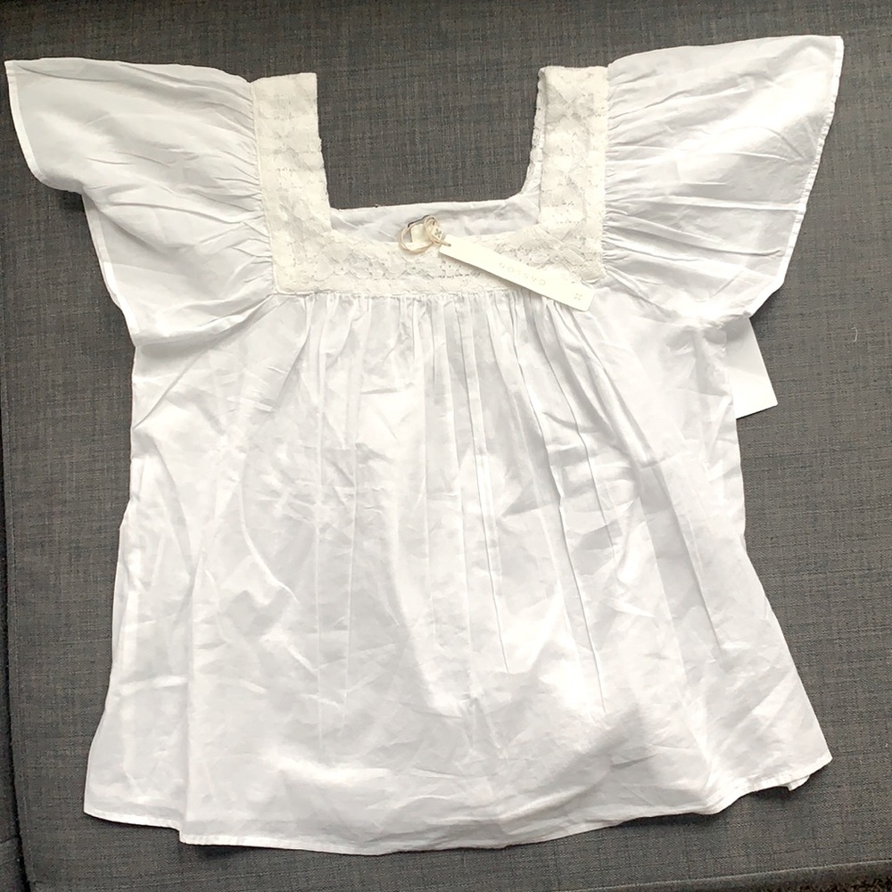 XS Caslon Women’s White Blouse